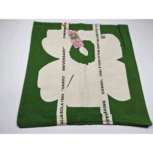 Marimekko Unikko 60th Anniversary Limited Tote Bag Green
